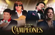 El regreso de los campeones: Imitadores de Jos Jos, Juan Gabriel, Jos Feliciano y Sandro juntos por primera vez