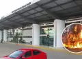 Incendios forestales: Atencin! Aeropuerto reprograma vuelos por densa humareda en Pucallpa