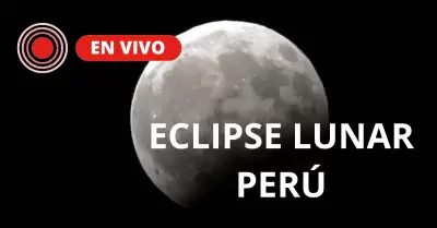 Eclipse lunar Per EN VIVO.