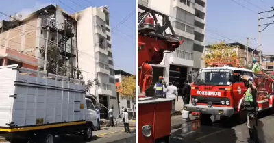 Incendio en Arequipa deja anciana fallecida