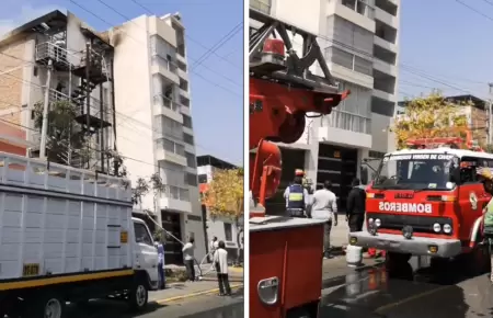 Incendio en Arequipa deja anciana fallecida