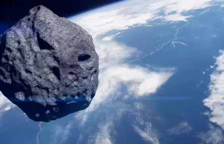 Enorme asteroide se aproxima a la Tierra.