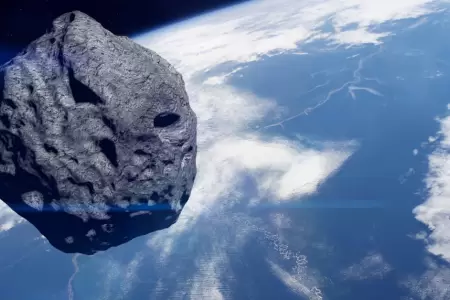 Enorme asteroide se aproxima a la Tierra.