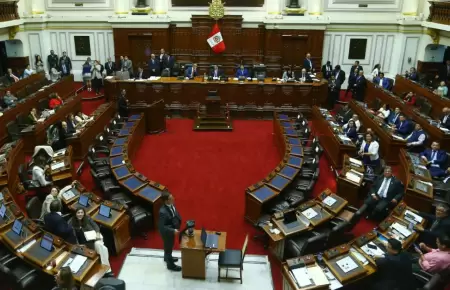 Se filtr un audio ntimo durante el Pleno del Congreso de la Repblica.