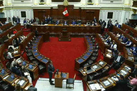 Se filtr un audio ntimo durante el Pleno del Congreso de la Repblica.