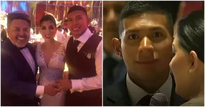 Edison Flores invit a Andrs Hurtado a su boda