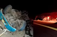 Accidente en Panamericana Sur: Camin se despista a la altura de la Quebrada del Toro en Arequipa