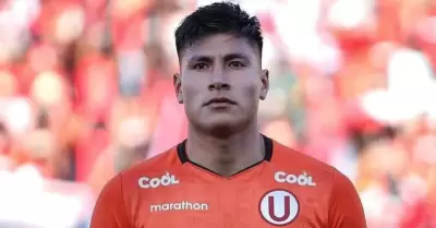 Diego Romero fue titular en los ltimos encuentros de Universitario.