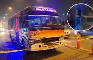 Los Olivos: Trgico! Balacera contra bus deja un fallecido y un herido de gravedad