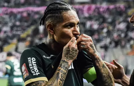 Paolo Guerrero anot su primer gol con Alianza Lima.