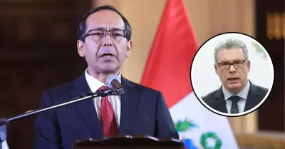 Fredy Hinojosa no se refiri a las acusaciones contra Morgan Quero.