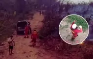 "Por fin la lluvia!": Bomberos bailan y celebran por la llegada de la lluvia ante incendios forestales