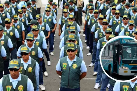 PNP anuncia que personal terna estar en buses de transporte pblico.