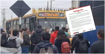 MTPE sobre paro de transportistas en Lima Norte