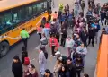 Paro de transportistas: Menor queda varada cuando se diriga a su colegio por falta de buses