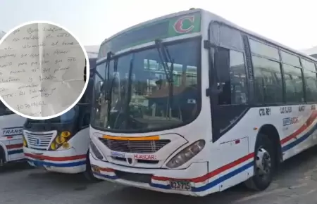 Conductores de bus 'Huscar' acatan paro tras extorsiones.