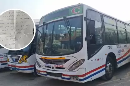 Conductores de bus 'Huscar' acatan paro tras extorsiones.