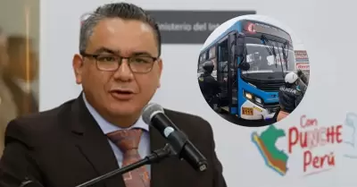 Ministro del Interior se reuni con dirigentes de las empresas de transporte ext