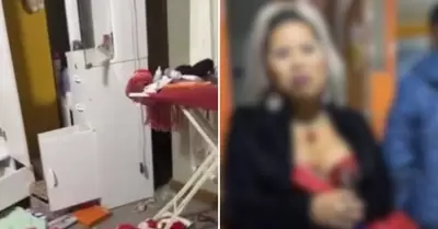 Cantante folclrica denuncia robo en su casa.