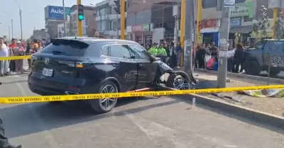 Balacera en Carabayllo dej dos muertos.