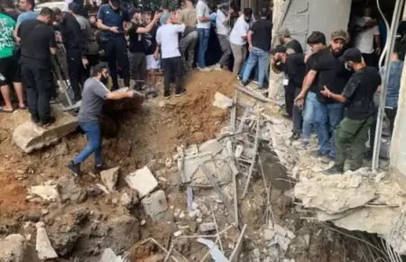 Ataque de Israel a Lbano dej cientos de muertos.