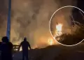 Alerta en Lima! Reportan incendio forestal provocado en zona de Chosica