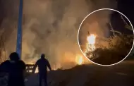 Alerta en Lima! Reportan incendio forestal provocado en zona de Chosica