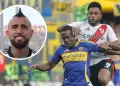 Arturo Vidal llen de elogios a Luis Advncula por su formidable cruce en el Boca vs. River