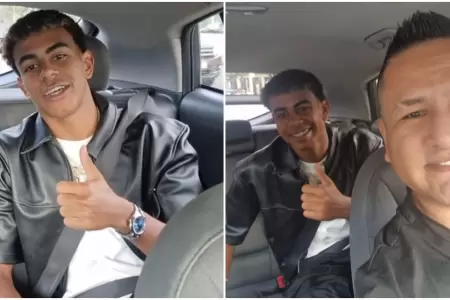 Taxista peruano sorprende a su sobrina con saludo de Lamine Yamal