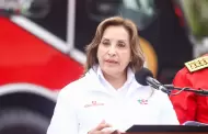 Dina Boluarte en medio del segundo da de paro: "Los peruanos somos personas de bien, no somos aquellos tirapiedras"