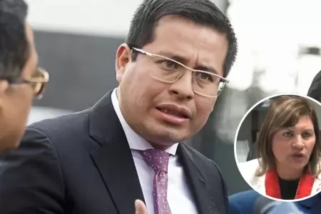 Benji Espinoza sobre fiscal Elizabeth Peralta.