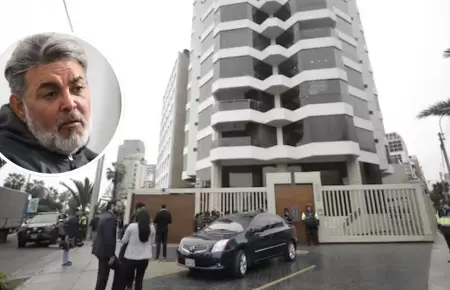 Fiscala poda ingresar a vivienda de Andrs Hurtado.