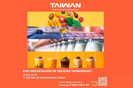 Taiwn est presente en la Expoalimentaria 2024