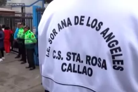 Padres denuncian que pelea escolar termin en balacera en el Callao.