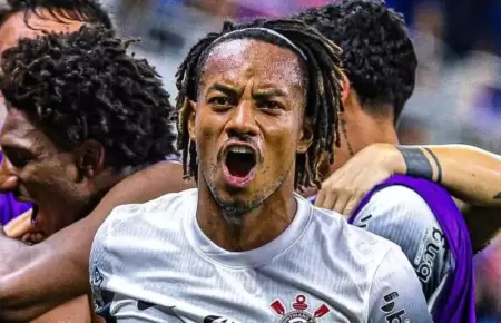 Andr Carrillo destac en el reciente partido de Corinthians.