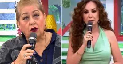 Mam de Milett y Janet Barboza discuten en vivo.