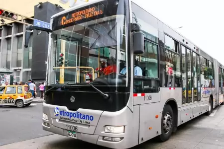 Metropolitano afectado por obras de mantenimiento en la Va Expresa?