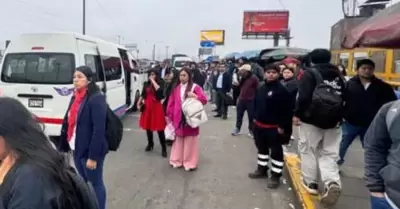 El paro de transportes se anunci para este jueves 26 de septiembre.