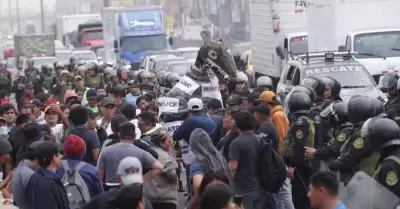 Transportistas en contra de PL sobre terrorismo urbano.