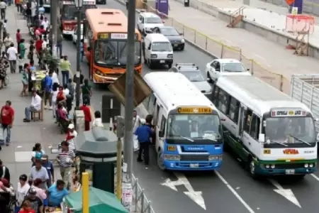 Ms de 100 rutas y 5 mil buses no salieron a trabajar en el ltimo paro.