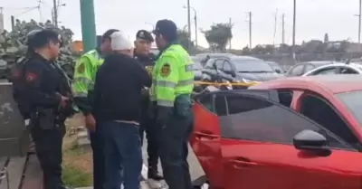 Delincuentes asaltan a cambista y desatan balacera en el Callao