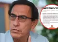 Martn Vizcarra critic pronunciamiento de Fuerza Popular sobre inseguridad ciudadana: "Conchudos"