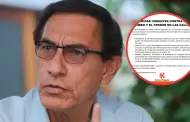 Martn Vizcarra critic pronunciamiento de Fuerza Popular sobre inseguridad ciudadana: "Conchudos"