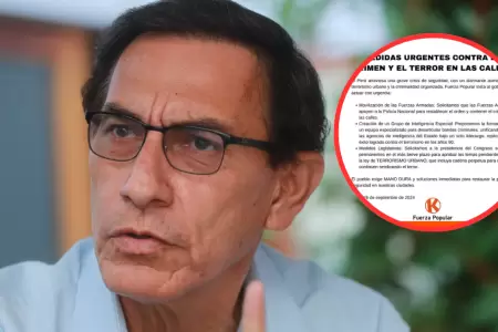 Martn Vizcarra cuestiona pronunciamiento de FP.