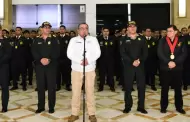 Ministro del Interior presenta equipo especial de la PNP para combatir extorsiones