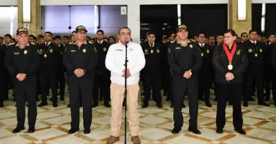 El ministro del Interior anunci la creacin de este grupo especial de la PNP.