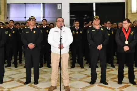 El ministro del Interior anunci la creacin de este grupo especial de la PNP.