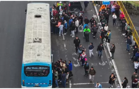 Paro de transportistas.