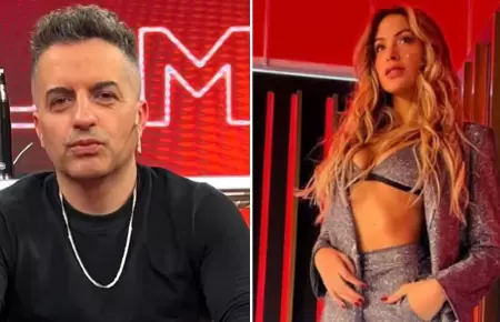 ngel de Britto y Milett discuten en redes sociales.