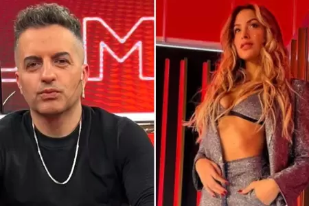 ngel de Britto y Milett discuten en redes sociales.